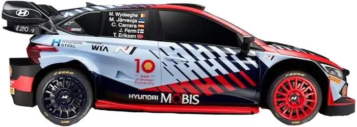 Машина Hyundai Shell Mobis WRT 1
