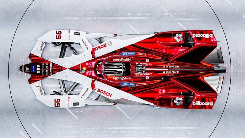 Dragon Penske Autosport livery 2022 formula e3