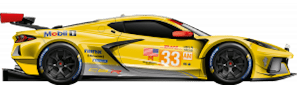 Машина Corvette Racing 1