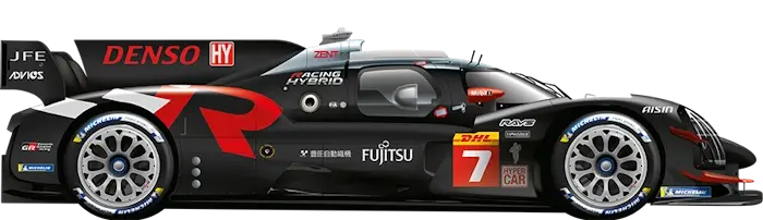 Машина Toyota Gazoo Racing WEC 1