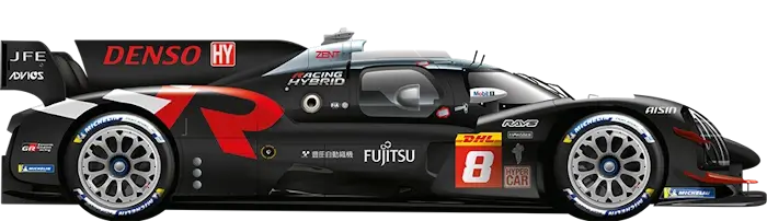 Машина Toyota Gazoo Racing WEC 2